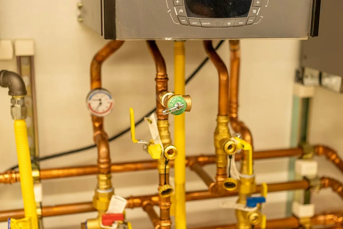 Licensed technician providing Backflow Prevention for a homeowner in Liberty Triangle